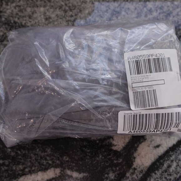 NWT Belle by Kim Gravel Belleour Slim-Leg Pants Sz 2X Graphite Knit Pull On - Picture 8 of 9